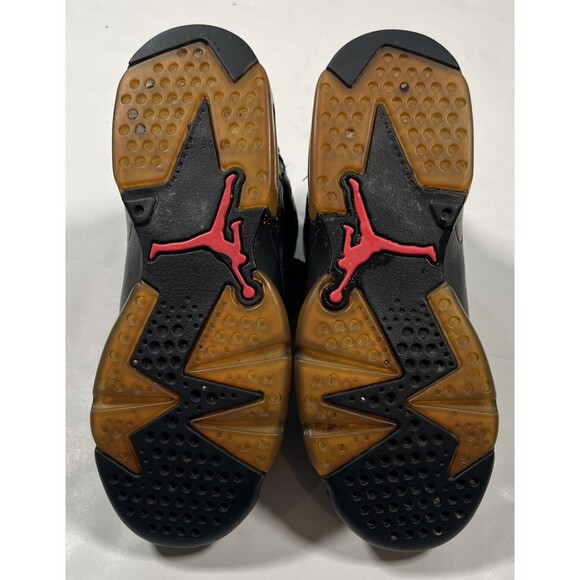 Nike Air Jordan 6 Retro‎ Youth 4.5Y Black Anthracite Hyper Pink Unisex 543390-00 - Picture 6 of 7